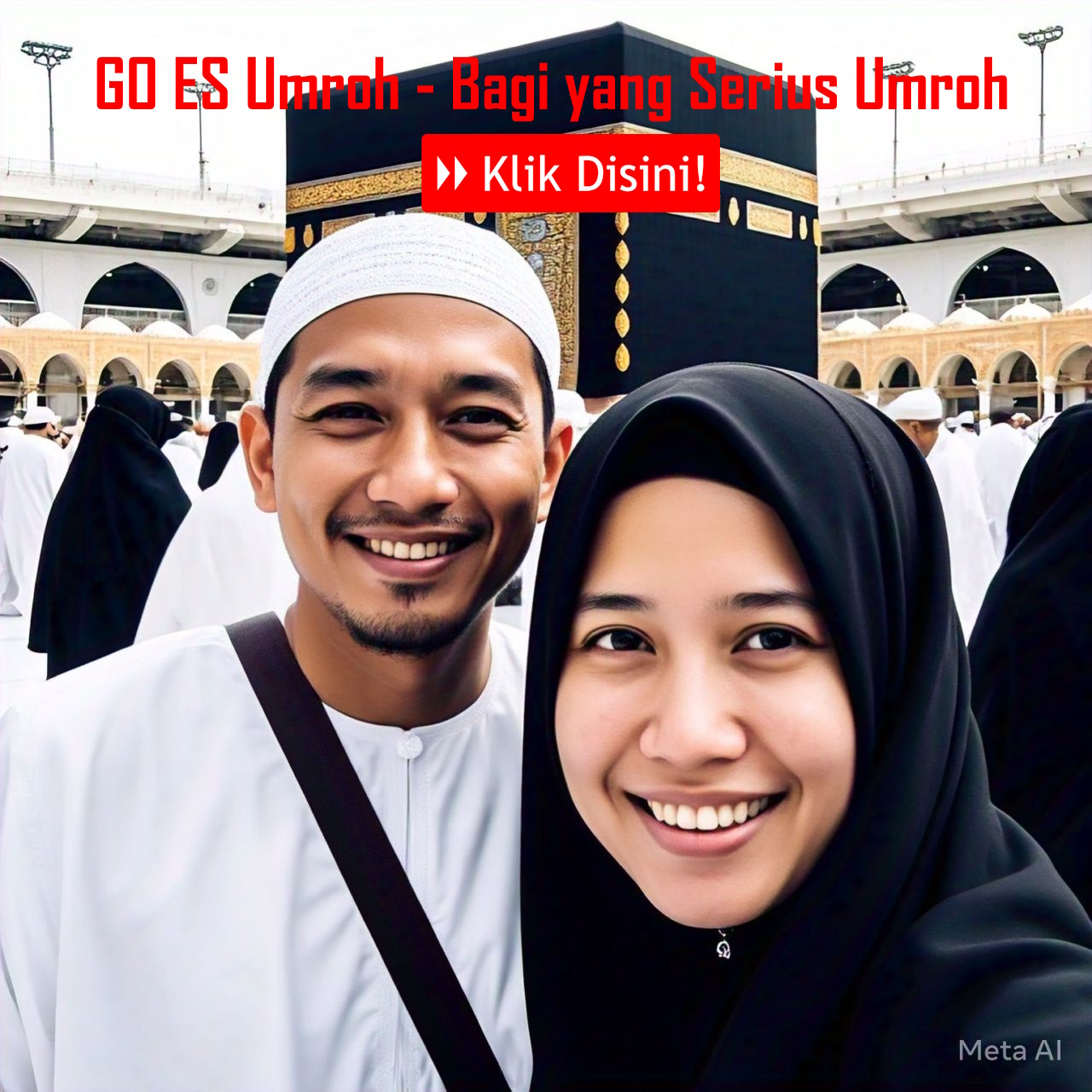 Dengan hanya bermodalkan Rp. 3.500.000, untuk pembelian perlengkapan umroh Anda sudah bisa menjadi Pensyiar Baitullah sehingga bisa mengumpulkan modal untuk segera umroh. Info lengkapnya,klik foto diatas